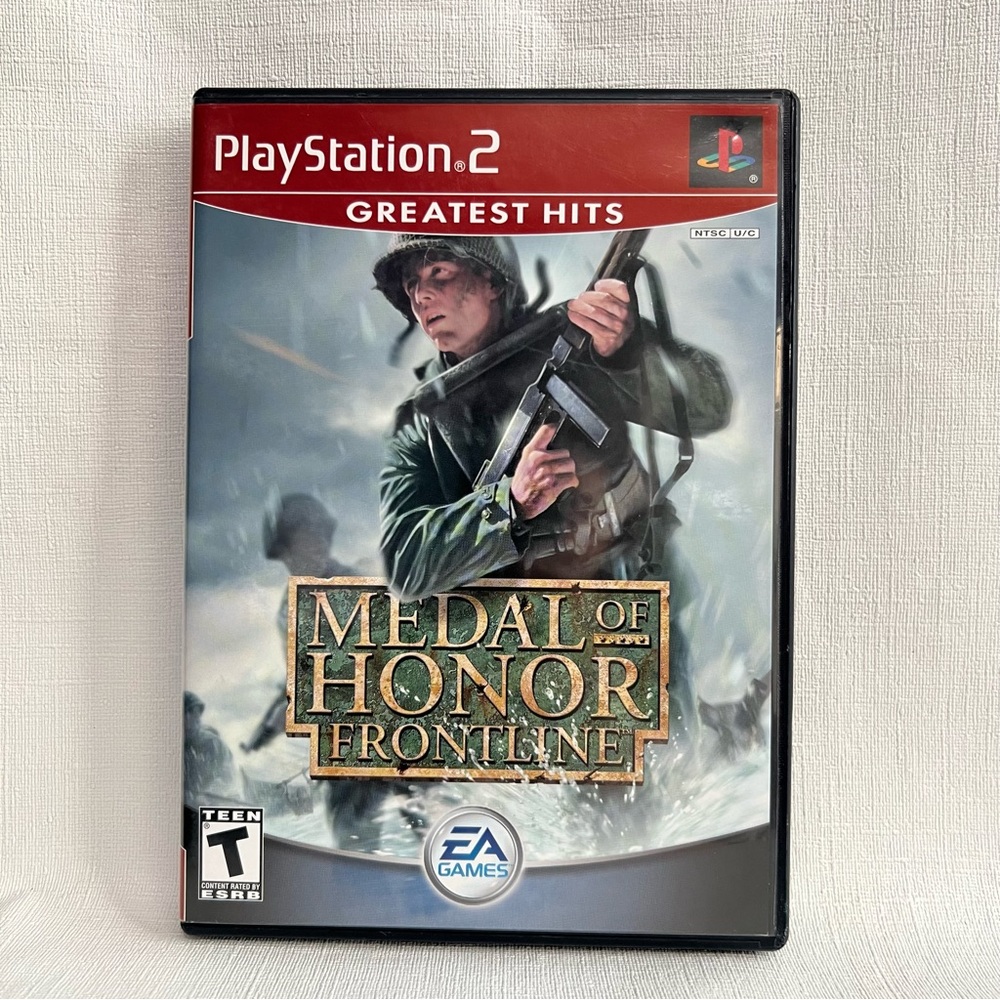 Medal of Honor Frontline Greatest Hits Sony PlayStation 2 Game